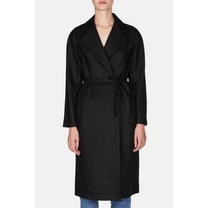 Acne studios Alina wool wrap coat